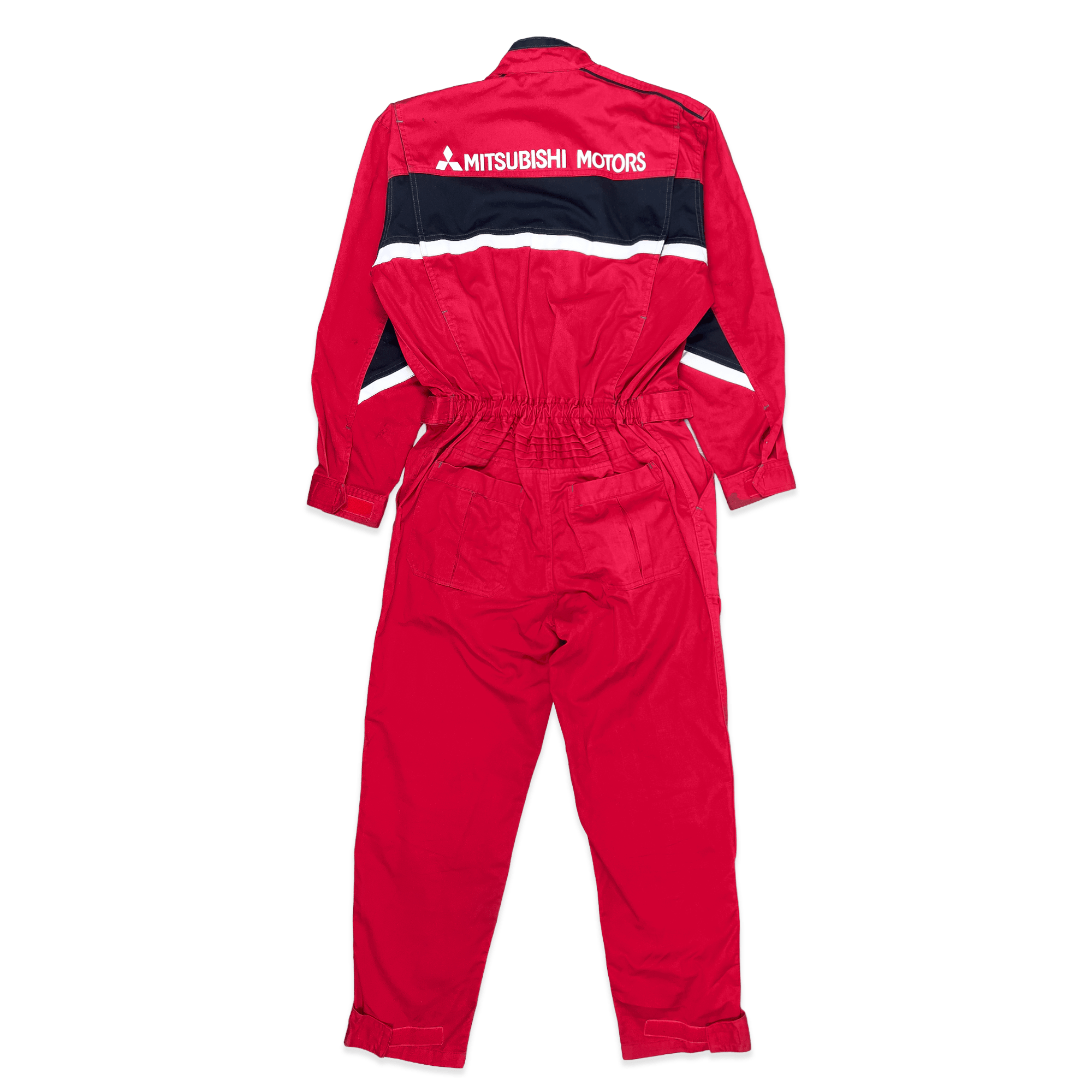 Retro JDM Ralliart Mitsubishi Motors Pit Crew Mechanic Coveralls Tsunagi - Sugoi JDM