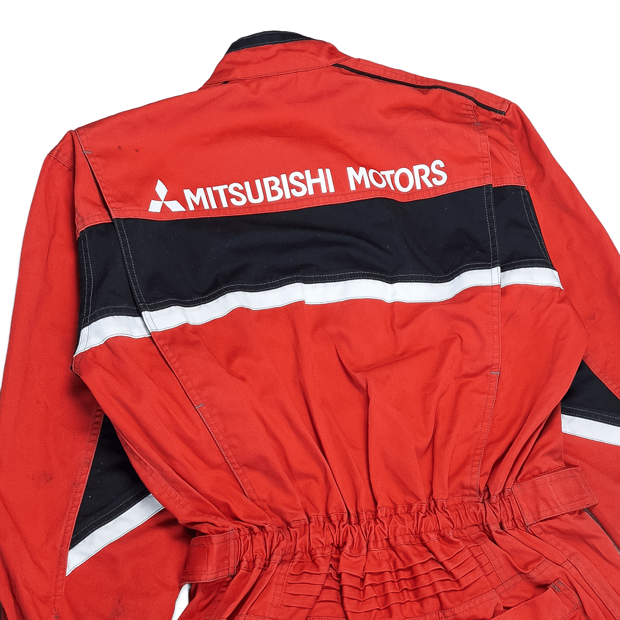Retro JDM Ralliart Mitsubishi Motors Pit Crew Mechanic Coveralls Tsunagi - Sugoi JDM