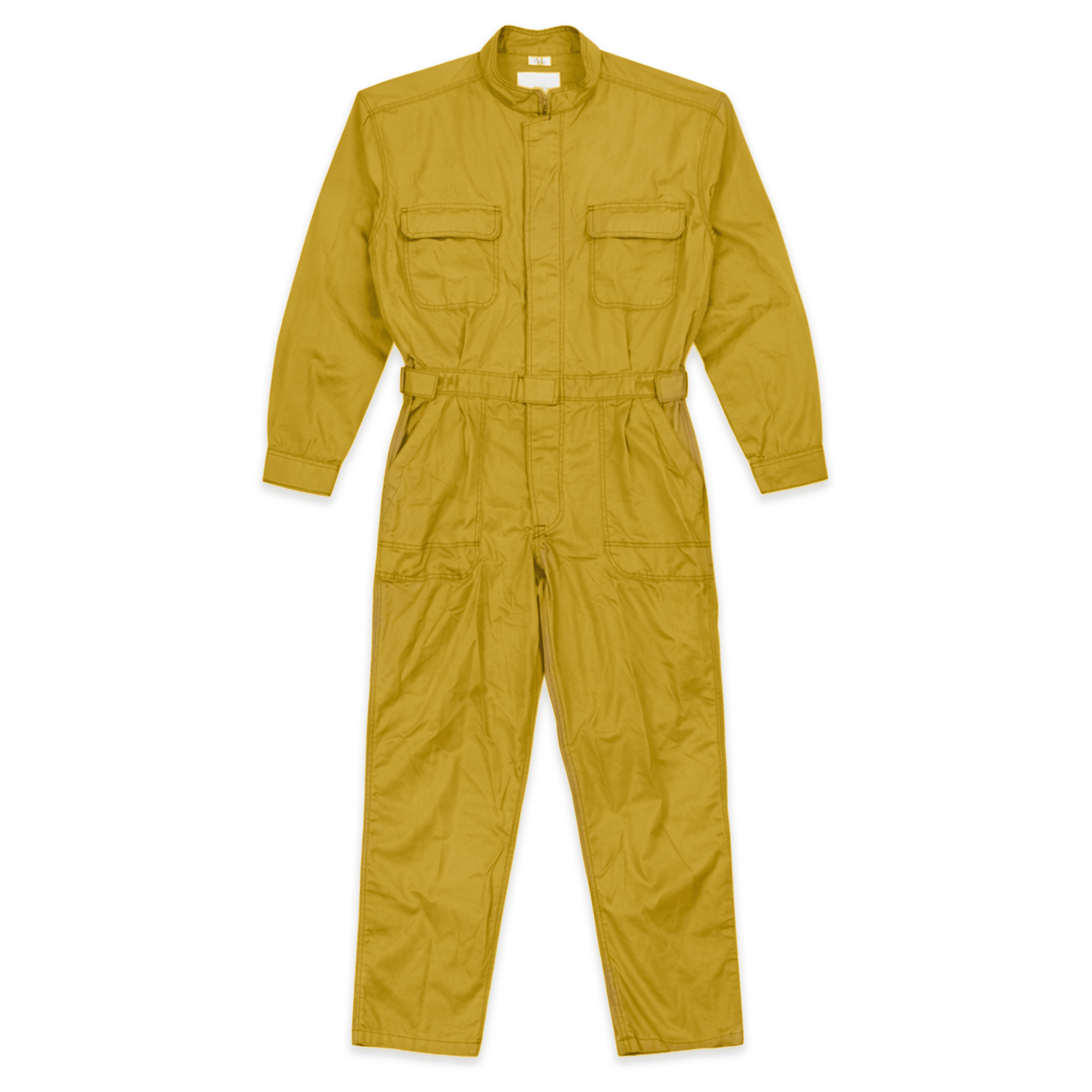 Retro JDM Toyota Automotive Engineering College Summer Coveralls Tsunagi Brown - Sugoi JDM