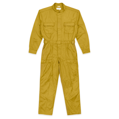 Retro JDM Toyota Automotive Engineering College Summer Coveralls Tsunagi Brown - Sugoi JDM