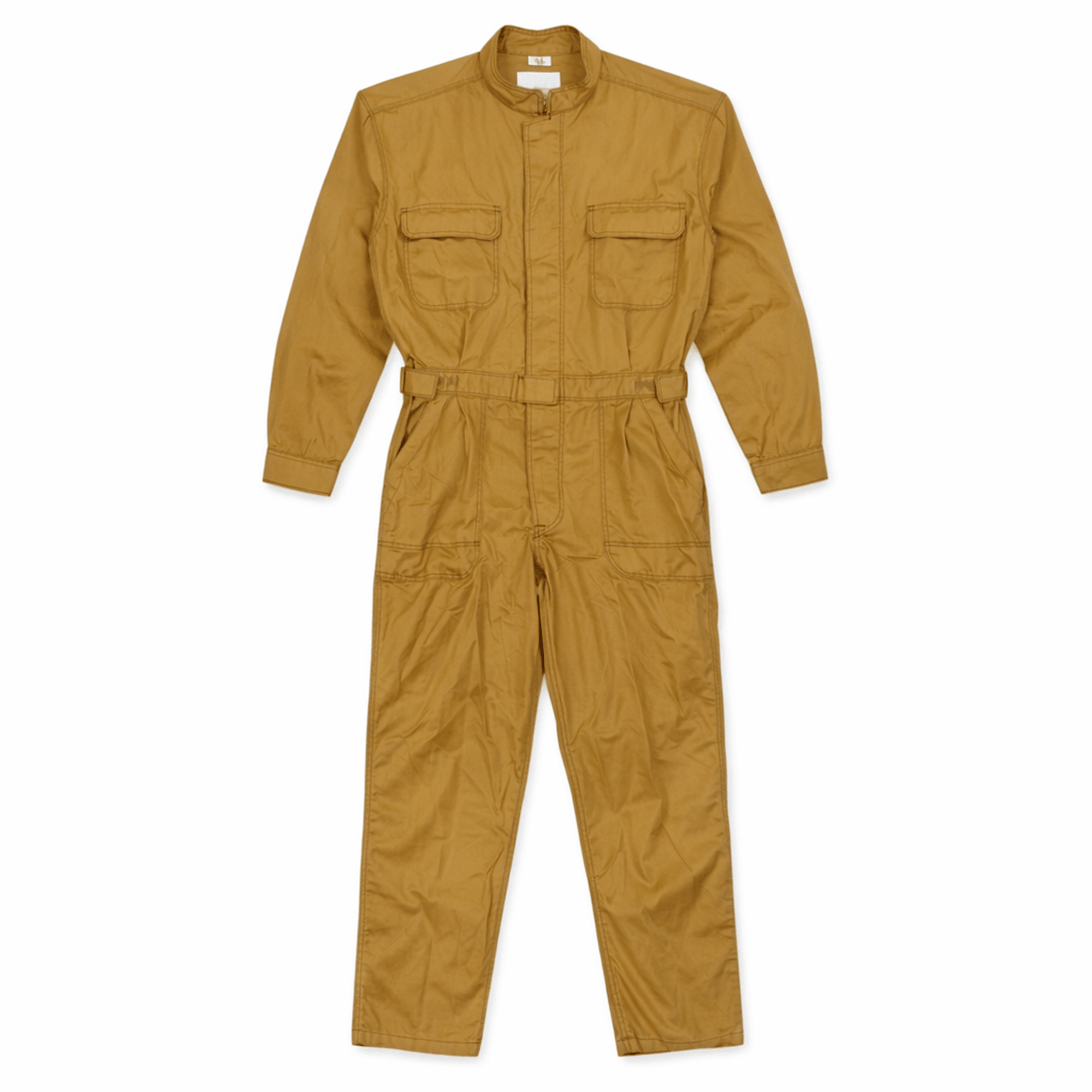 Retro JDM Toyota Japan Automotive Engineering College Coveralls Tsunagi Brown - Sugoi JDM