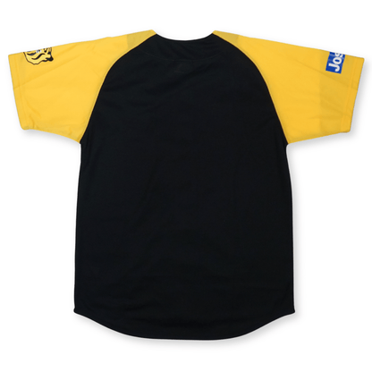 Retro New Japan Joshin Hanshin Tigers Baseball Fan Club Two Tone Light Jersey - Sugoi JDM