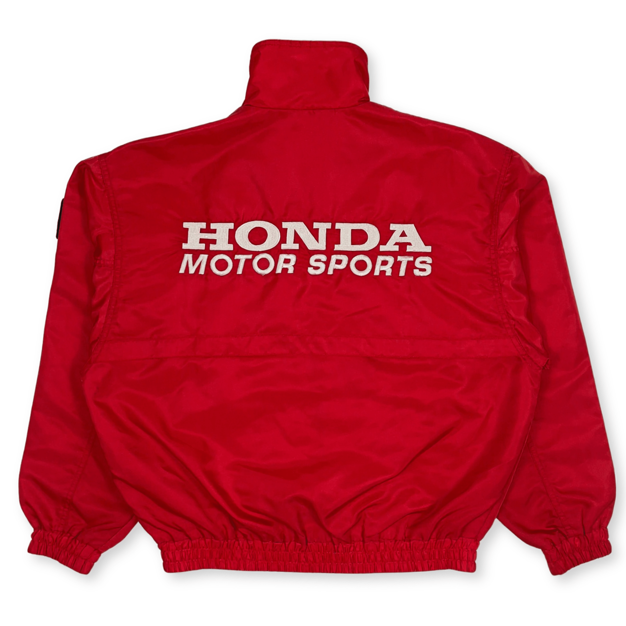 Retro Showa Era JDM 1990s Honda Collection Motor Sports Racing Jacket Red - Sugoi JDM