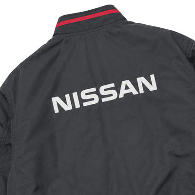 Retro Showa JDM Japan Nissan Skyline GT-R Japan Hi-Teq Hoodie Staff Jacket Black - Sugoi JDM