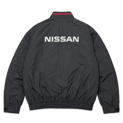 Retro Showa JDM Japan Nissan Skyline GT-R Japan Hi-Teq Hoodie Staff Jacket Black - Sugoi JDM