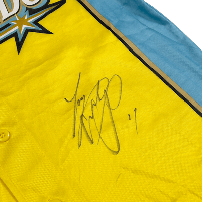 Retro Signed Autographed Nippon Ham Fighters Era Shohei Ohtani Jersey Yellow - Sugoi JDM
