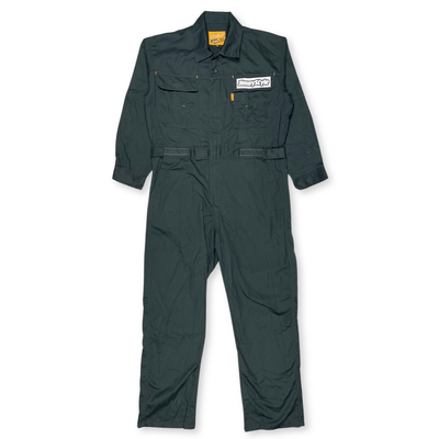 Retro Suzuki Jimny Jimnystyle Mechanic Coveralls Tsunagi Gray - Sugoi JDM