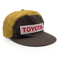 New Retro JDM Showa Era Japan Toyota Tecno Mechanics Hat Cap Brown