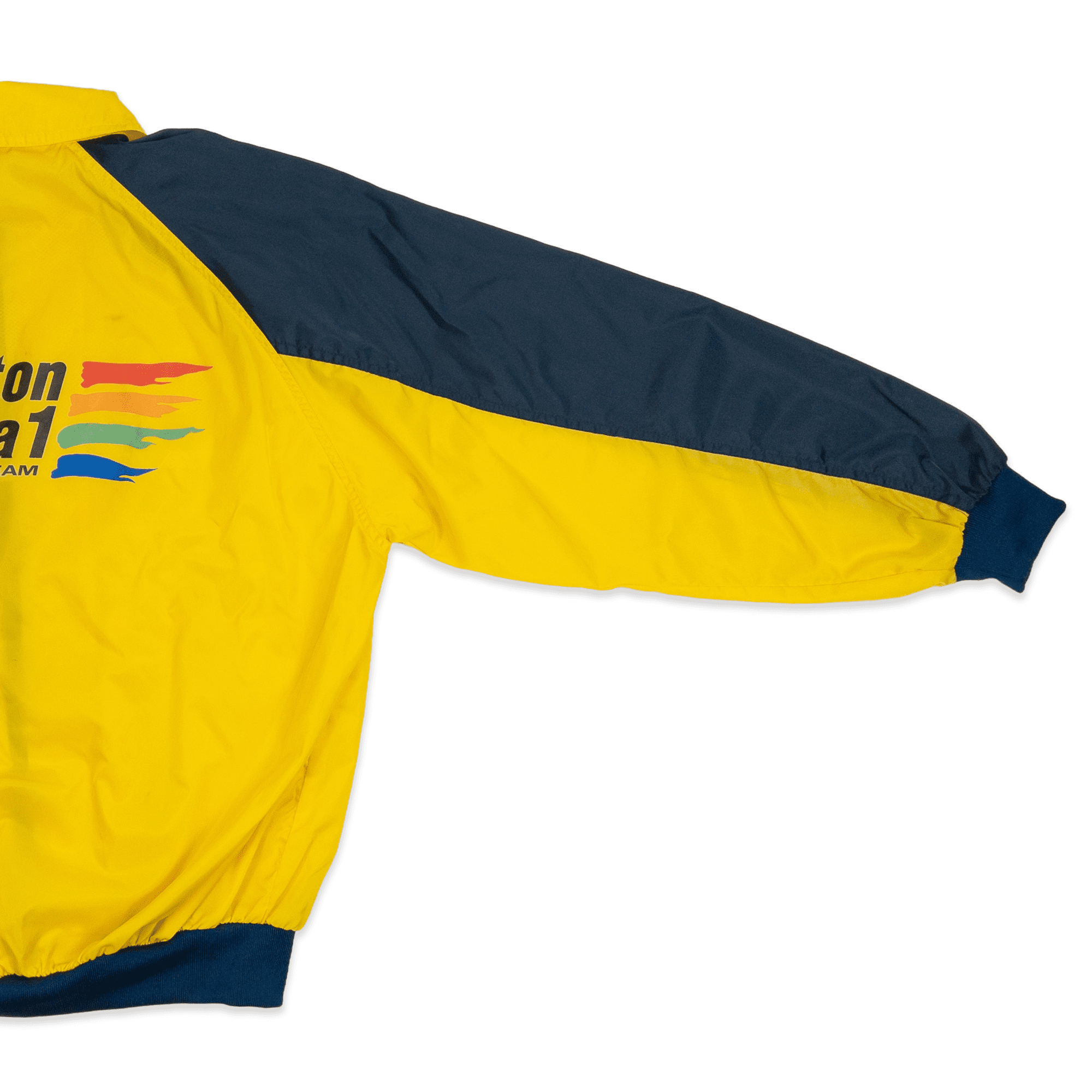 Vintage 1990s Japan Benetton Formula 1 F1 Racing Team Windbreaker Jacket - Sugoi JDM