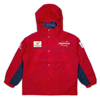 Vintage 90s HPD Honda Racing CART Budweiser Twin Motegi Ring Jacket - Sugoi JDM