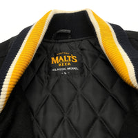 Vintage Japan JDM Suntory Malts Millennium Members 2000 Leather Varsity Jacket - Sugoi JDM