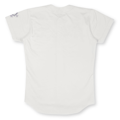 Vintage Japan Zett Koshien Osaka Miyakojima Technical High School Baseball Jersey - Sugoi JDM