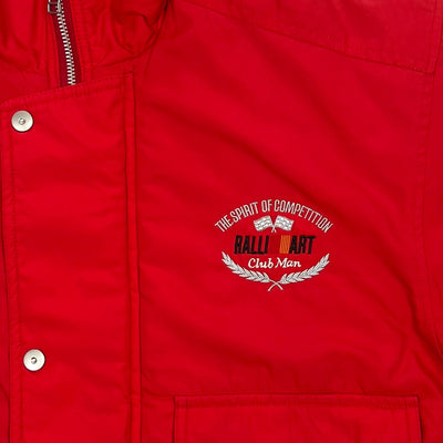 Vintage JDM Japan Mitsubishi Ralliart Racing Club Man Team Jacket - Sugoi JDM