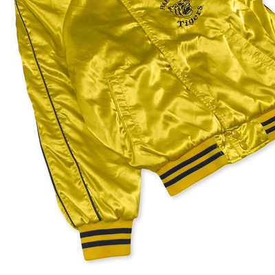Vintage Rawlings NPB Showa Japan Hanshin Tigers Baseball Batting Jacket Yellow - Sugoi JDM