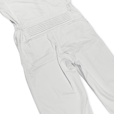Vintage Showa Era JDM Japan Honda Racing Coveralls Tsunagi Coveralls White - Sugoi JDM