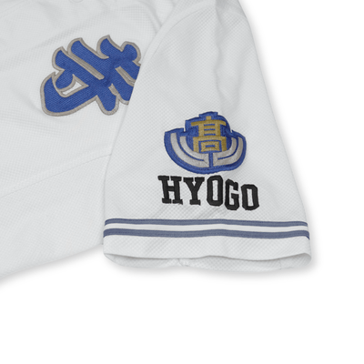 Vintage Zett Japan Koshien Hyogo Kodera Koji High School Baseball Jersey - Sugoi JDM
