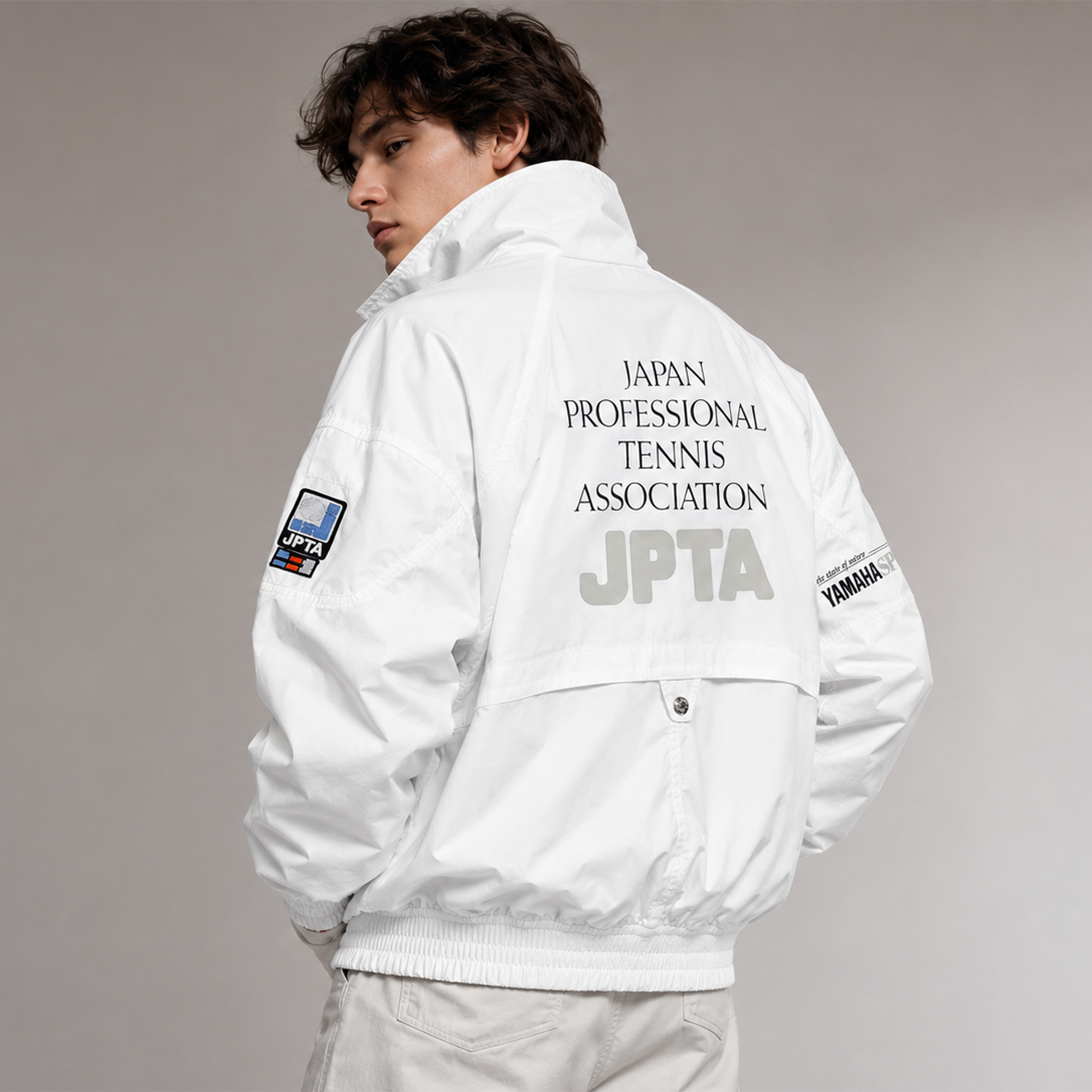 Vintage 90s Yamaha Japan Professional Tennis Association JPTA Staff Player Jacket