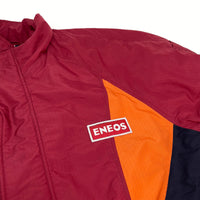 Authentic Retro JDM ENEOS Japan Oil Staff Winter Overcoat Jacket - Sugoi JDM