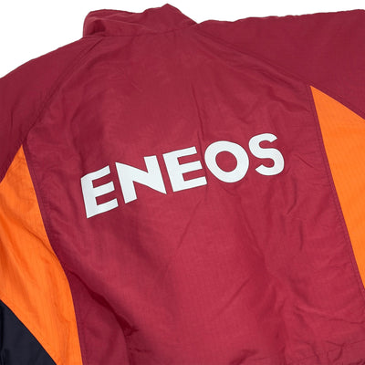 Authentic Retro JDM ENEOS Japan Oil Staff Winter Overcoat Jacket - Sugoi JDM