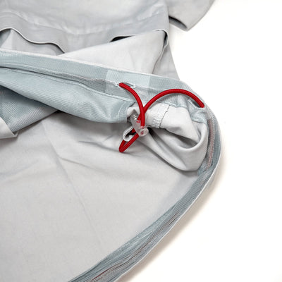 Authentic Retro JDM Japan Nissan Technician Mechanic Staff Jacket Gray - Sugoi JDM