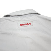 Authentic Retro JDM Japan Nissan Technician Mechanic Staff Jacket Gray - Sugoi JDM
