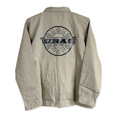 Authentic Retro JDM URAS Racing D1GP Nomuken Design Coach's Jacket Brown - Sugoi JDM