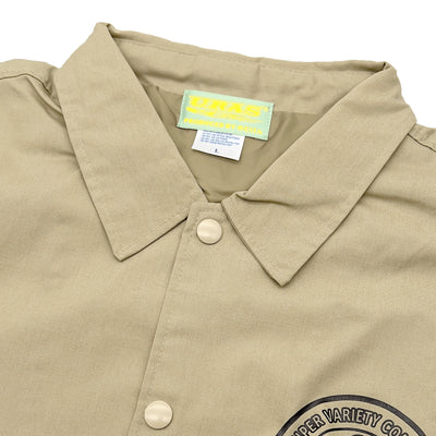 Authentic Retro JDM URAS Racing D1GP Nomuken Design Coach's Jacket Brown - Sugoi JDM