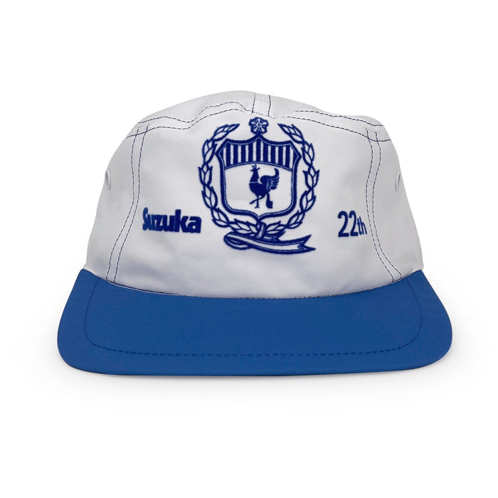 Authentic Vintage Showa Era Japan Suzuka Circuit 22nd Rank Hat Cap Blue - Sugoi JDM