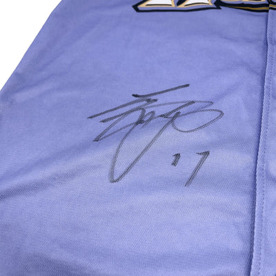 Autographed Signed Hokkaido Nippon Ham Fighters Era Shohei Ohtani Jersey Purple - Sugoi JDM