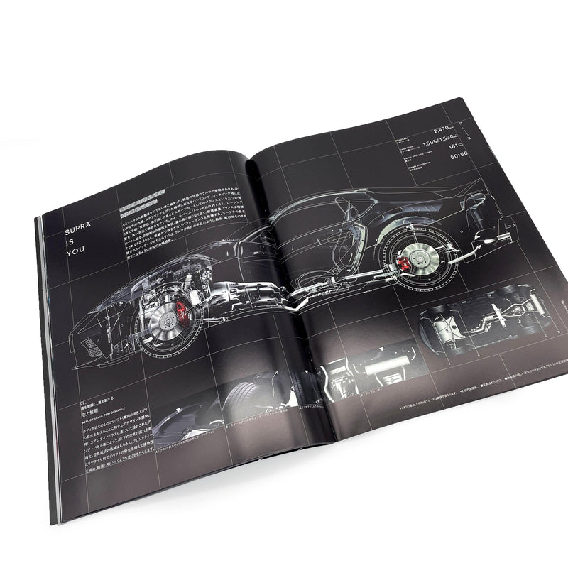 Brochures New JDM Japan Toyota GR Supra Manufacturer Catalog Brochure