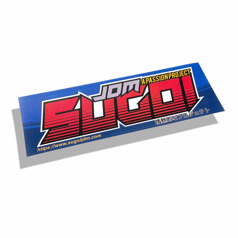 Bumper Stickers New Official Design Sugoi Jdm Retro Gundam Space Slap Sticker