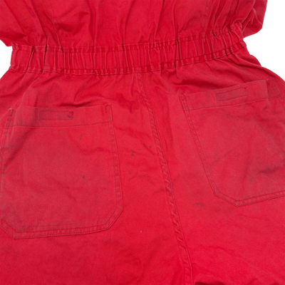 Contractor Pants & Coveralls L Vintage WRC JDM Japan Ralliart Mitsubishi Motors Mechanic Coveralls Tsunagi Red