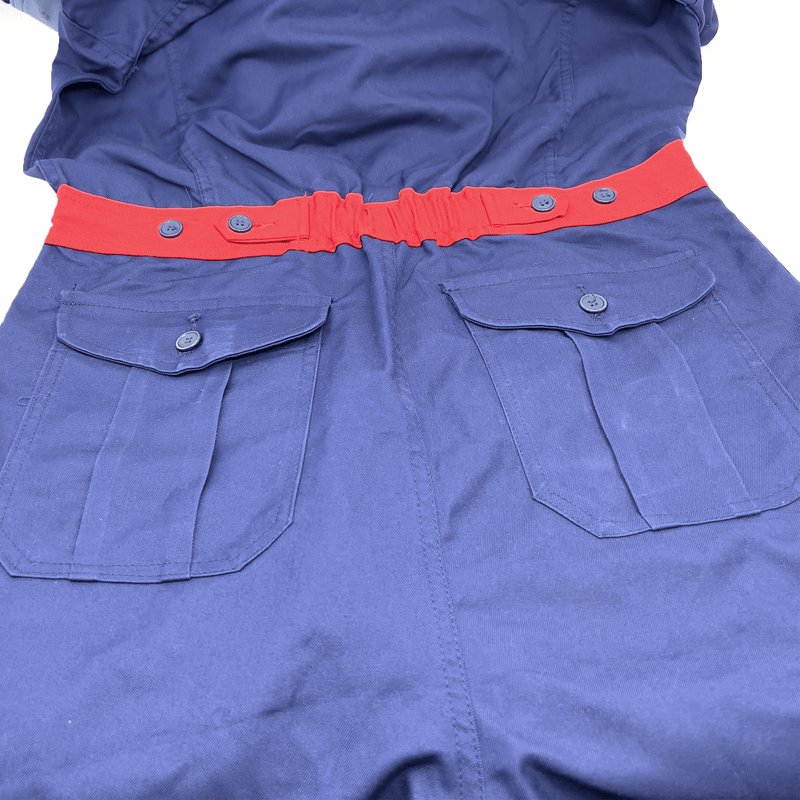 Contractor Pants & Coveralls M New Retro JDM Japan Nisseki Auto Mechanic Jumpsuit Coveralls Tsunagi Blue