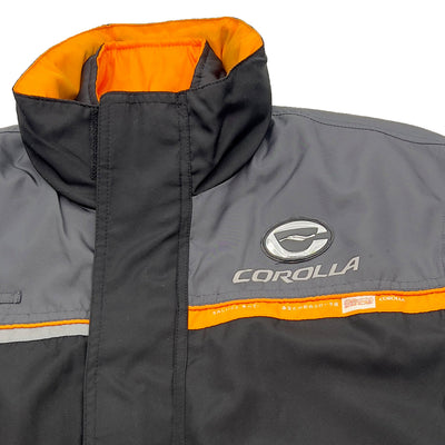 Genuine Japan JDM Toyota Motors Corolla Staff Reversible Uniform Hooded Jacket - Sugoi JDM