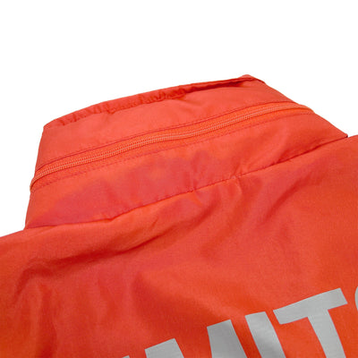 Genuine JDM Retro Japan Idemitsu Gas Station Fuel Working Jacket With Hoodie Red - Sugoi JDM