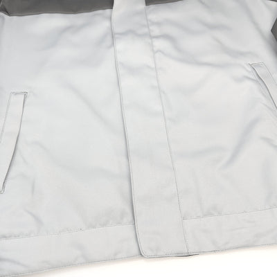 Genuine JDM Retro Japan Nissan Mechanic Staff Jacket 2 Tone Grey - Sugoi JDM