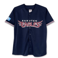 Genuine NPB Japan Baseball Tohoku Rakuten Eagles Jersey 2021 Black - Sugoi JDM