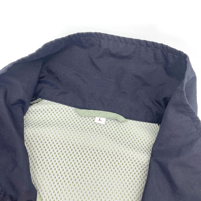 Genuine Retro Japan ENEOS Oil Fuel Light Working Jacket Blue - Sugoi JDM