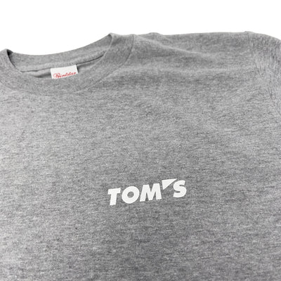 Genuine Retro Japan JDM TOM'S Racing T-Shirt Grey - Sugoi JDM
