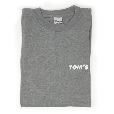 Genuine Retro Japan JDM TOM'S Racing T-Shirt Grey - Sugoi JDM