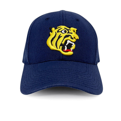 Genuine Retro Japan NPB Hanshin Tigers Baseball Team Cap Hat Black - Sugoi JDM