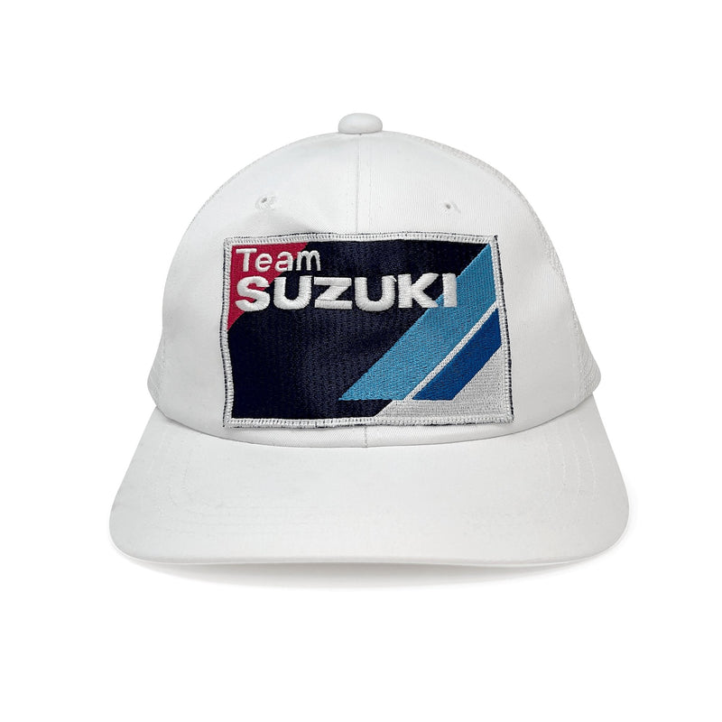 Genuine Retro Japan Suzuki Racing Team Snap Back Hat Cap - Sugoi JDM