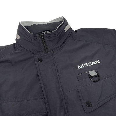Genuine Retro JDM Japan Nissan Technician Mechanic Staff Bomber Hoodie Jacket - Sugoi JDM