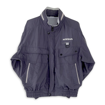 Genuine Retro JDM Japan Nissan Technician Mechanic Staff Bomber Hoodie Jacket - Sugoi JDM