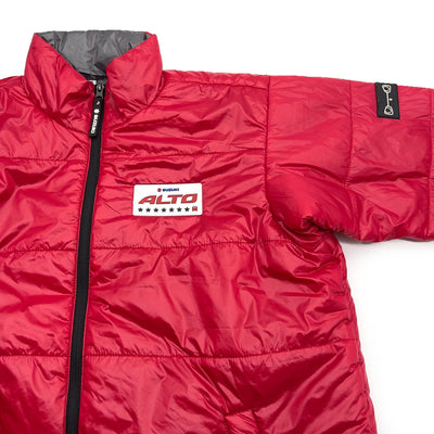 Genuine Retro JDM Japan Suzuki Alto Staff Uniform Jacket Red - Sugoi JDM