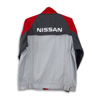 Genuine Retro JDM Workwear Nissan Japan Mechanic Jacket Coat Red - Sugoi JDM