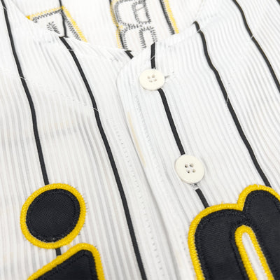 Genuine Retro NPB Japan Hanshin Tigers Ryota Arai Baseball Knit Jersey #25 - Sugoi JDM