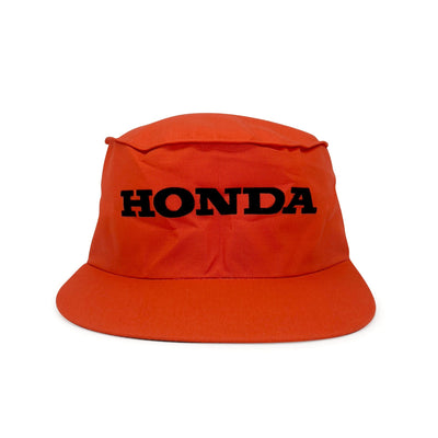 Genuine Retro Showa Era Japan Honda Motors Primo Work Cap Hat Orange - Sugoi JDM