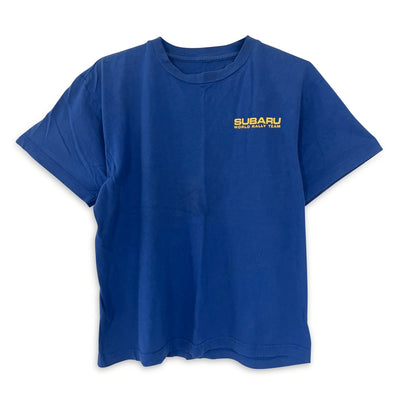 Genuine Vintage Japan JDM Subaru WRC World Rally Team 555 Shirt Blue - Sugoi JDM