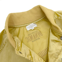 Genuine Vintage Japan Suntory Dynamic Malts Bomber Varsity Jacket Gold - Sugoi JDM